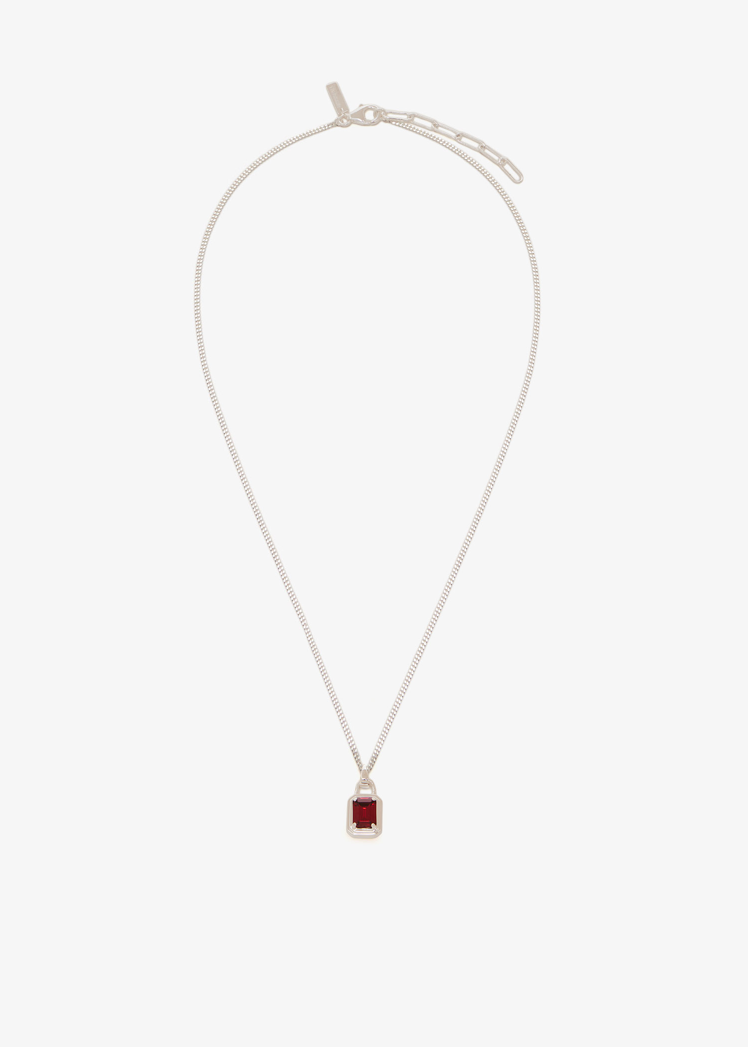 

Solitaire necklace, Silver