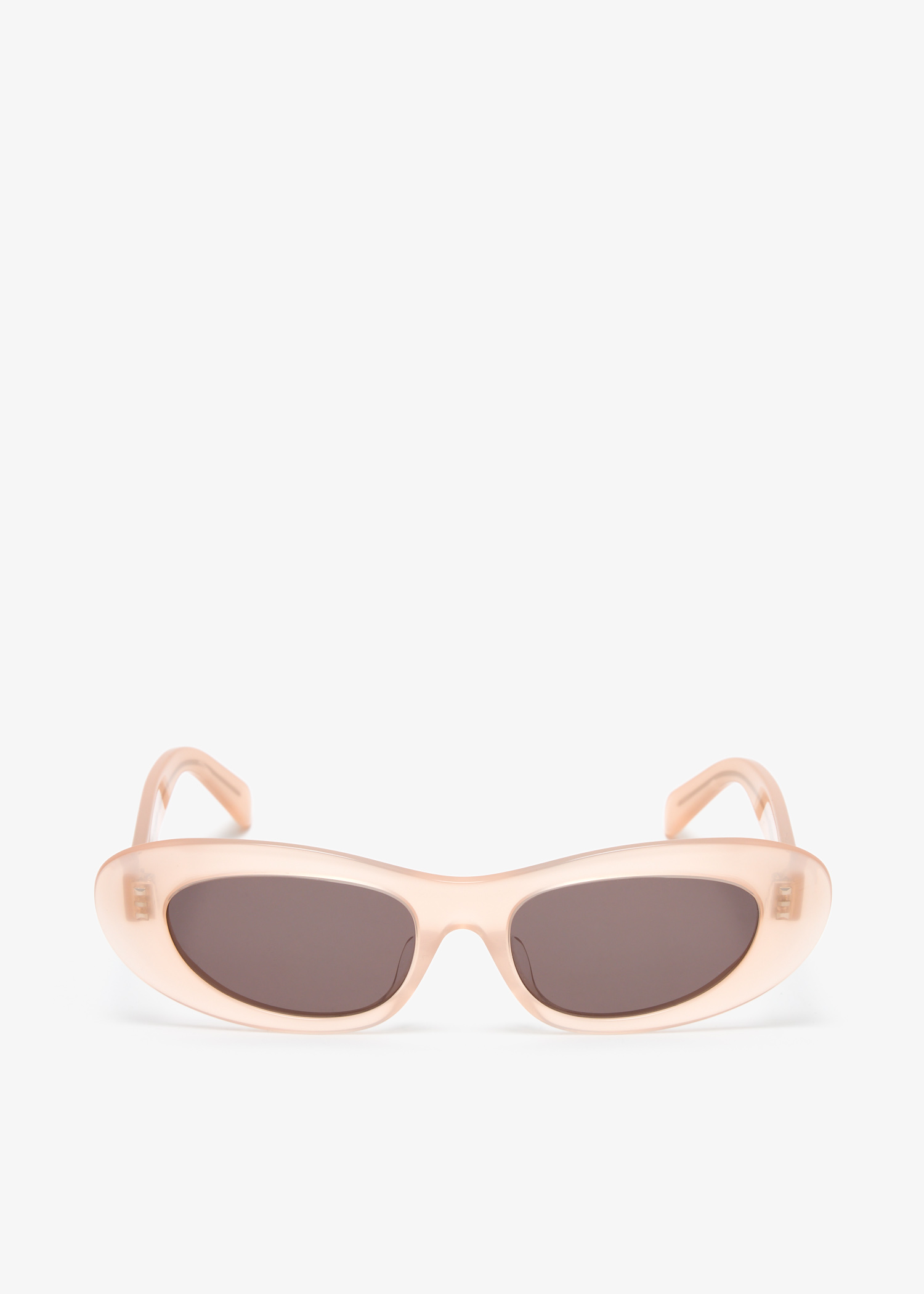 

CELINE 3 Dots rectangular sunglasses, Orange