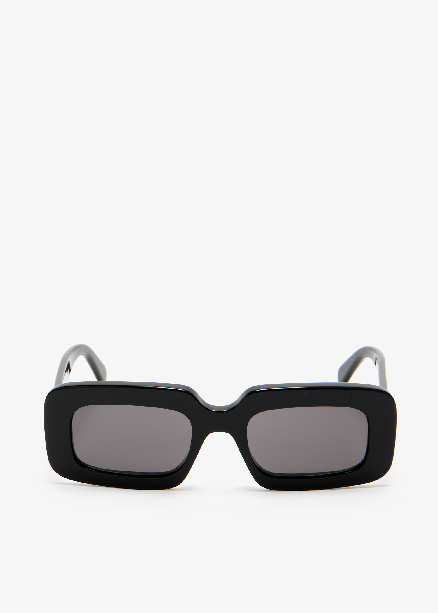 

Triomphe rectangular sunglasses, Black