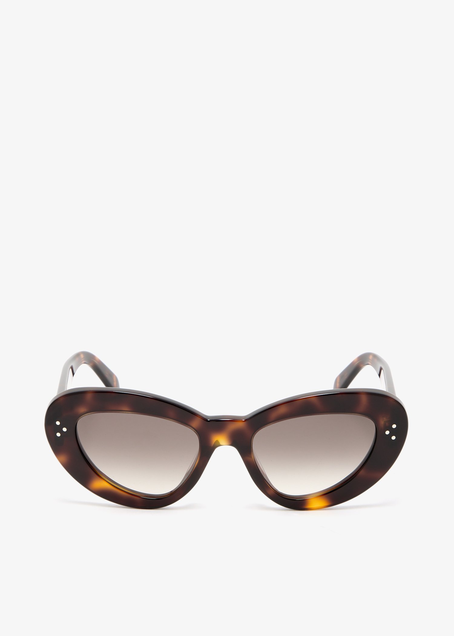 

CELINE 3 Dots cat eye sunglasses, Brown