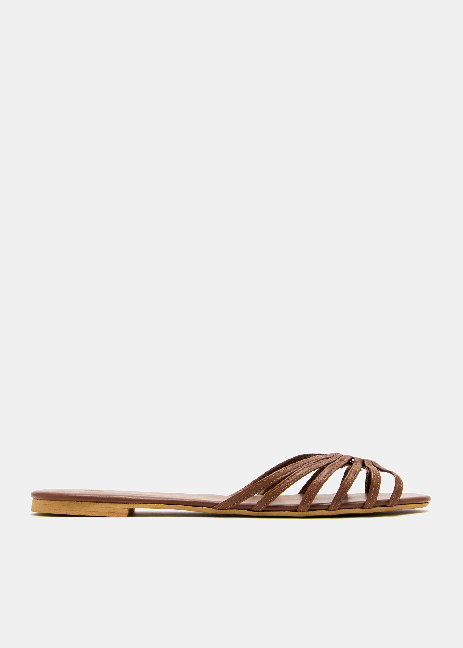 

Clay sandals, Brown