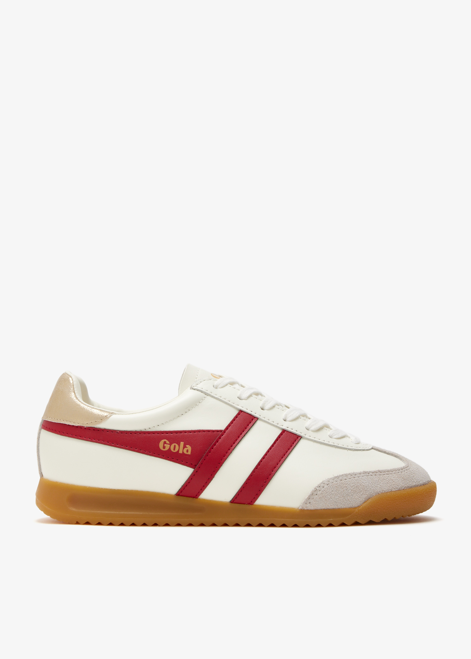 

Torpedo leather sneakers, White