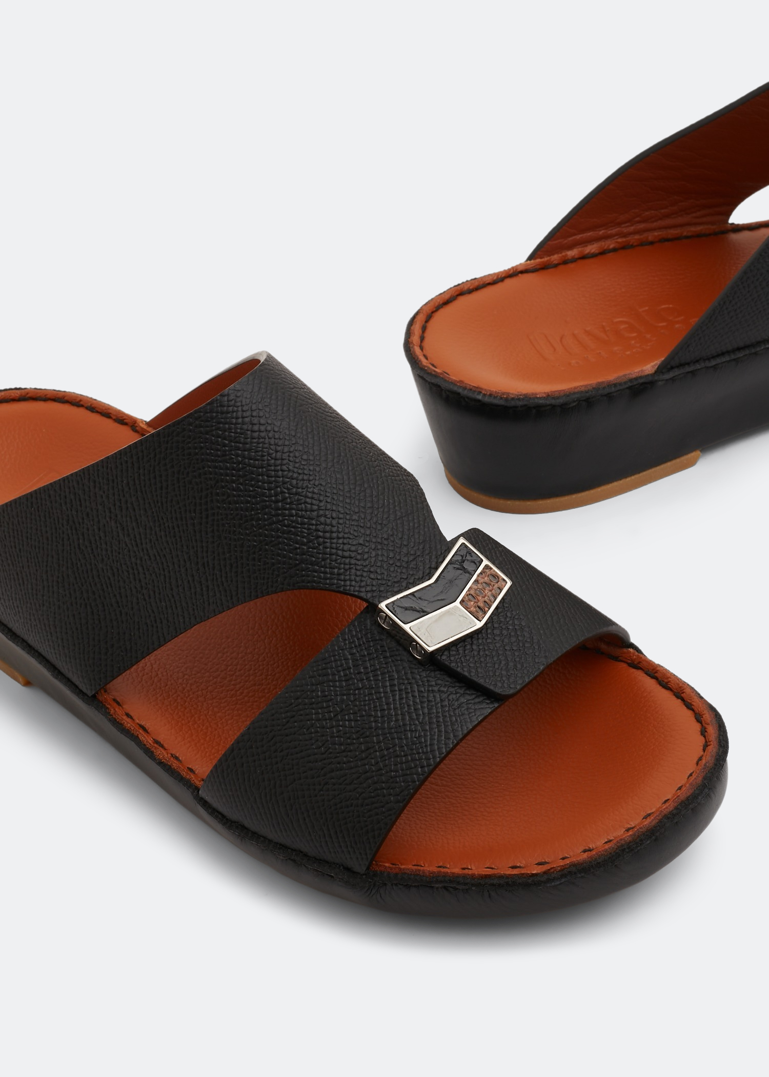 

Cinghia Trecce Pelli sandals, Black
