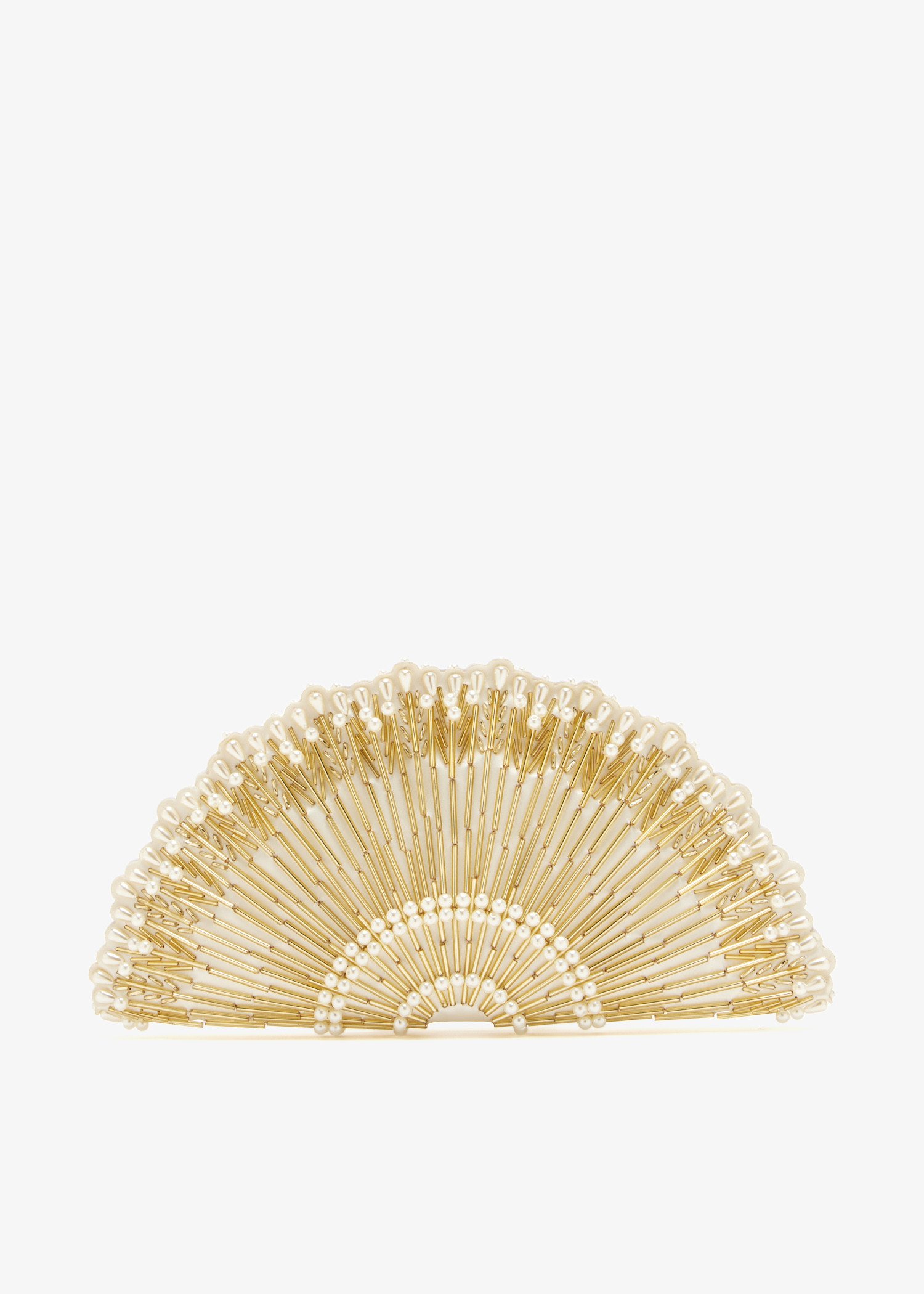 

Rosée d'Epines clutch, Cream