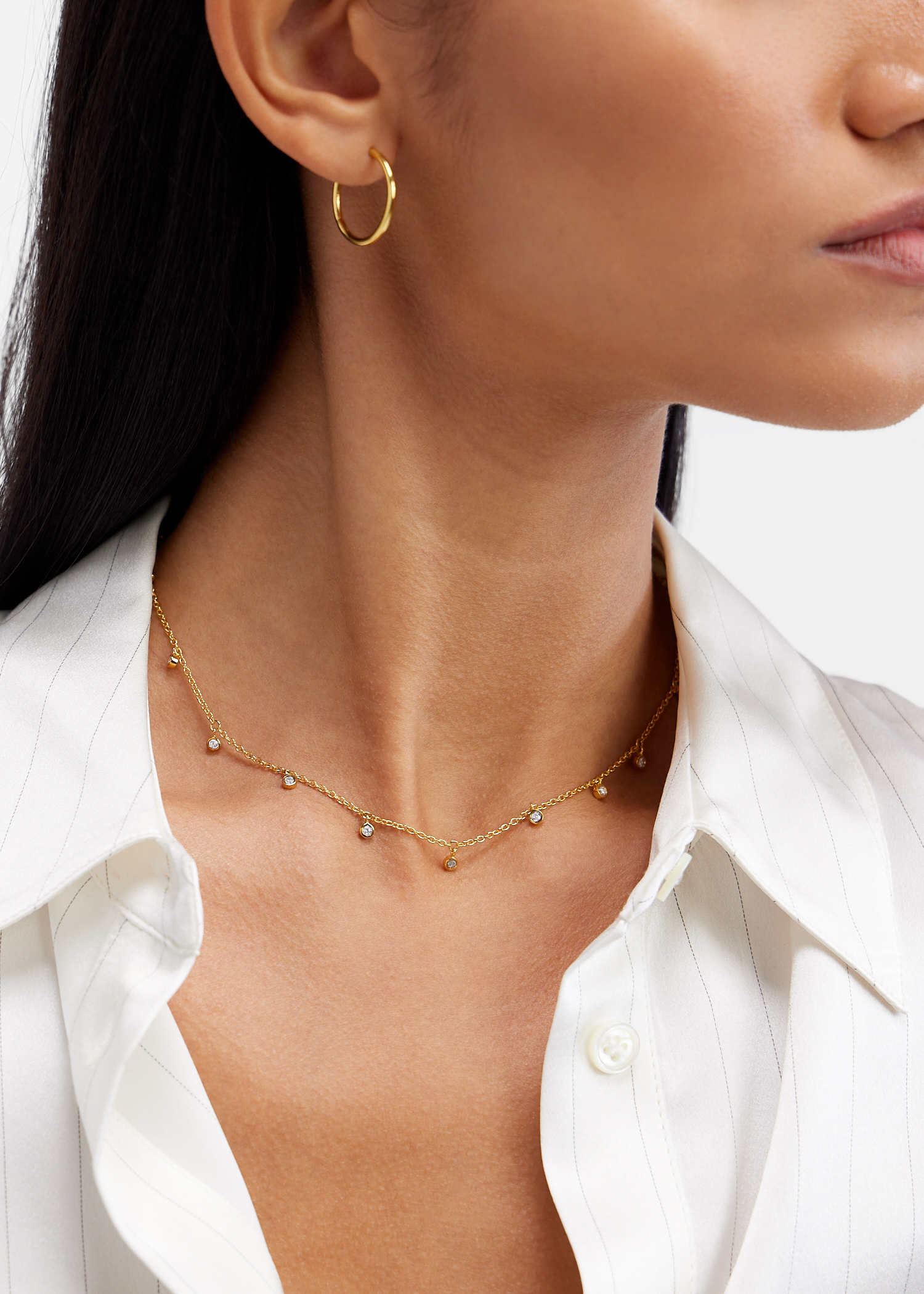 

Interstellar drop choker, Gold
