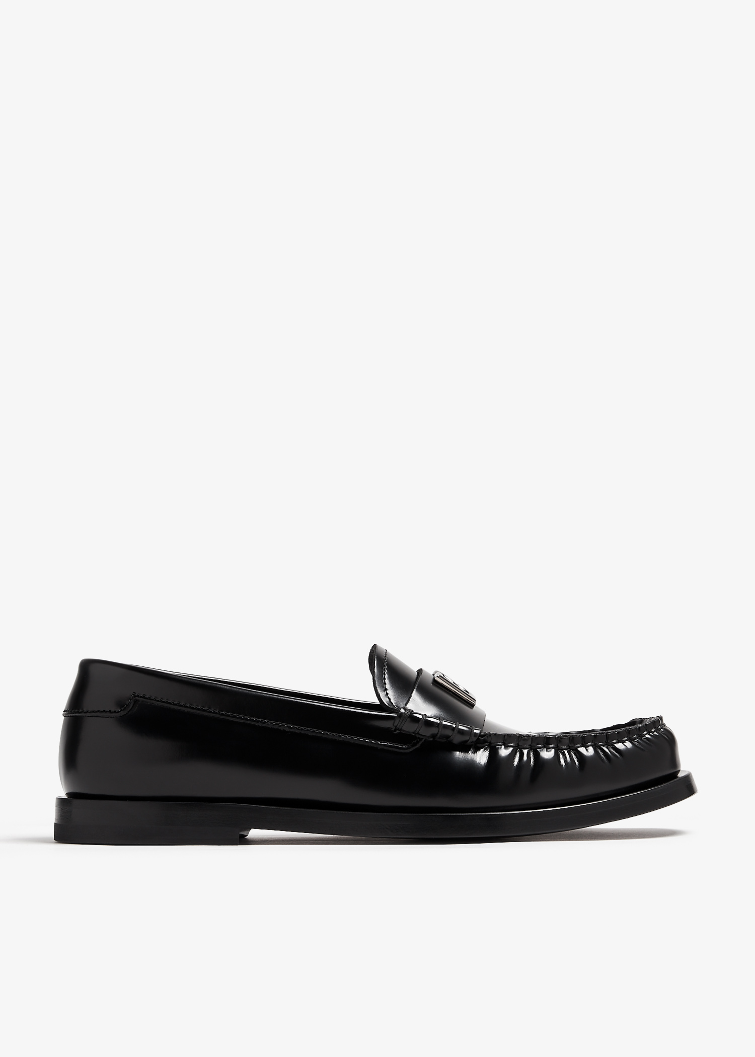 

Leather moccasins, Black