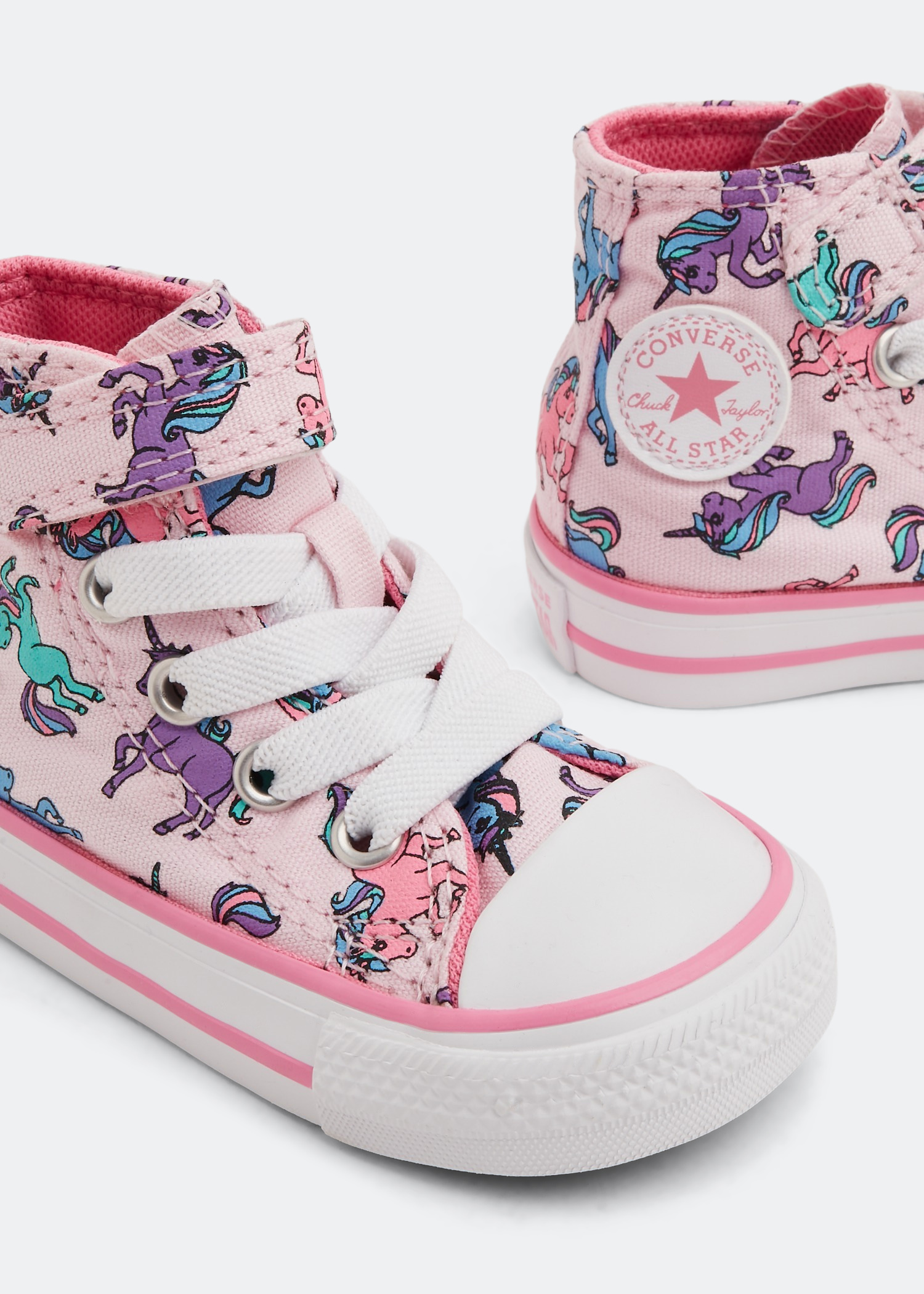 

Chuck Taylor All Star 1V high-top sneakers, Pink