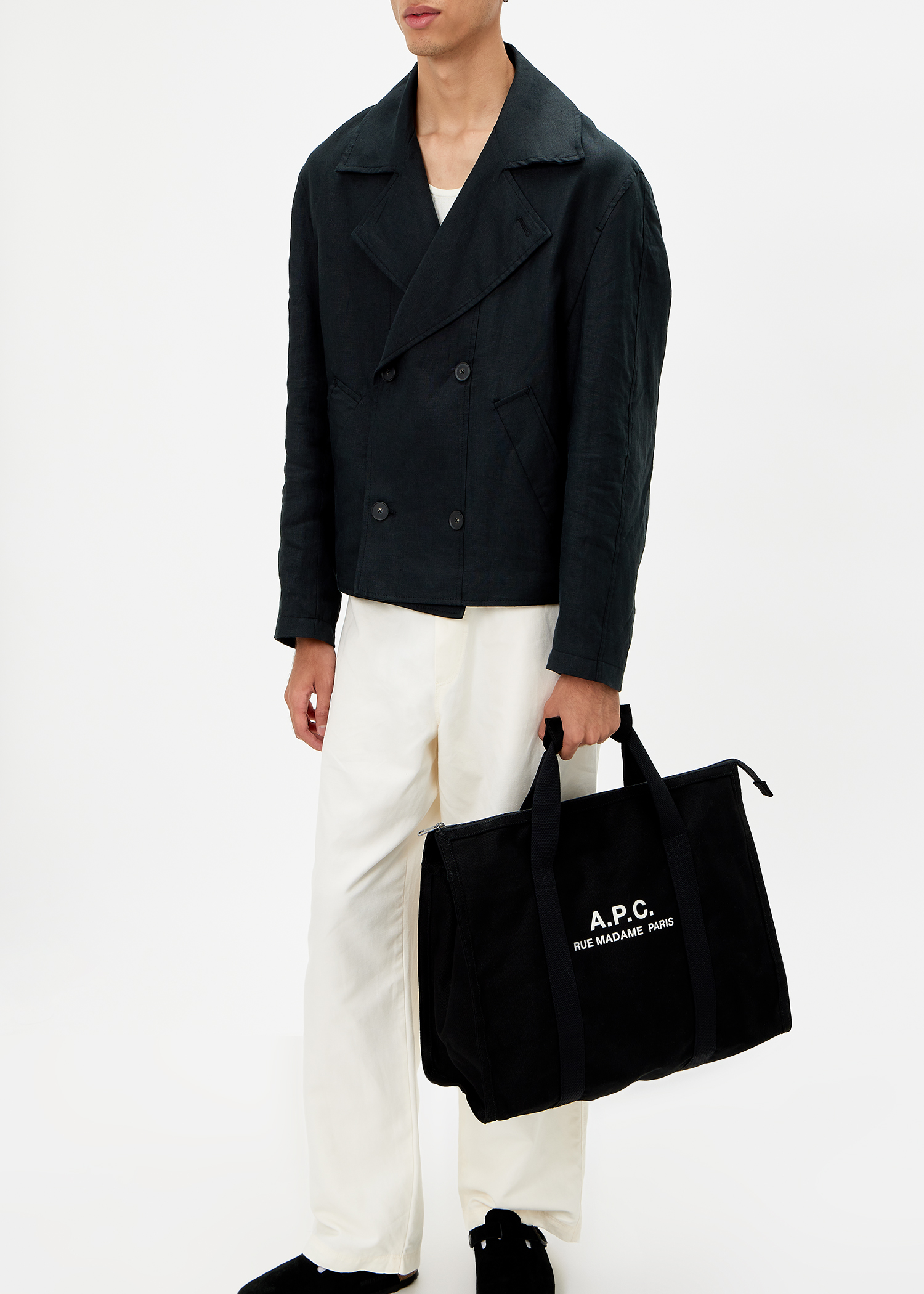 A.P.C. Recuperation gym bag for Men - Black in UAE | Level Shoes