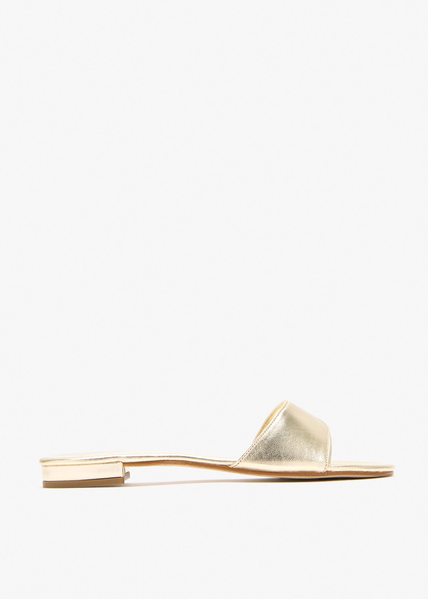 

Cannucce sandals, Gold