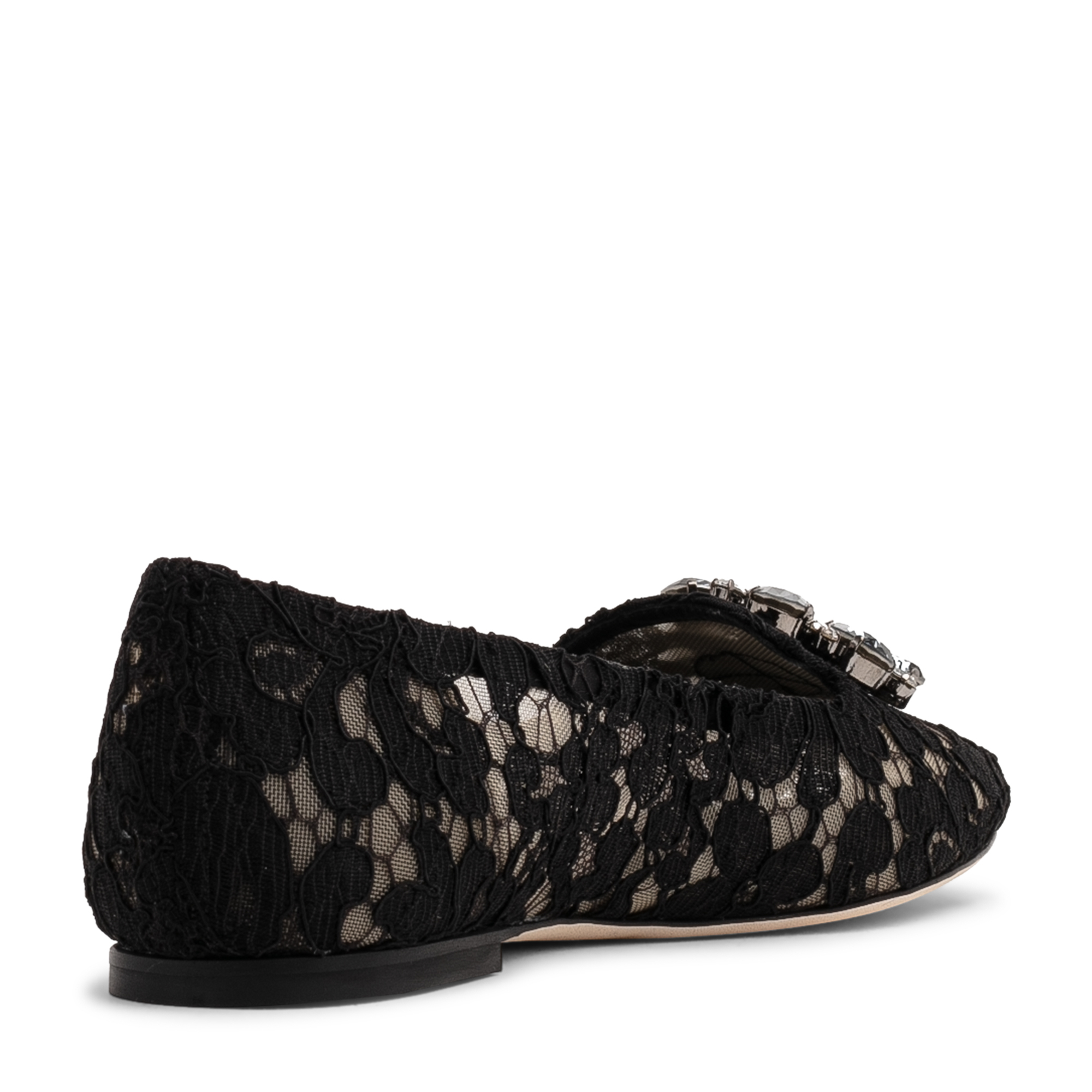 

Taormina lace slippers, Black