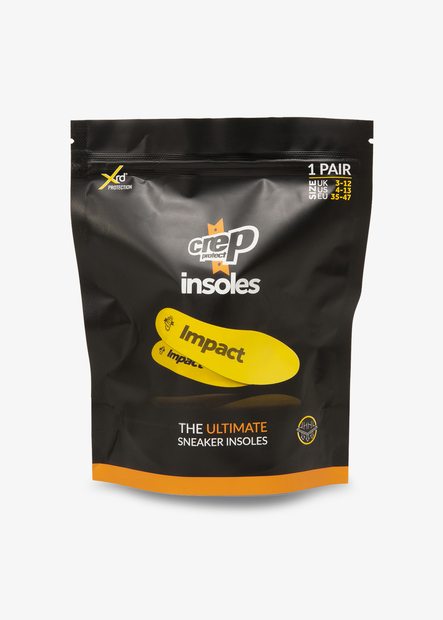 

Impact insoles, Yellow