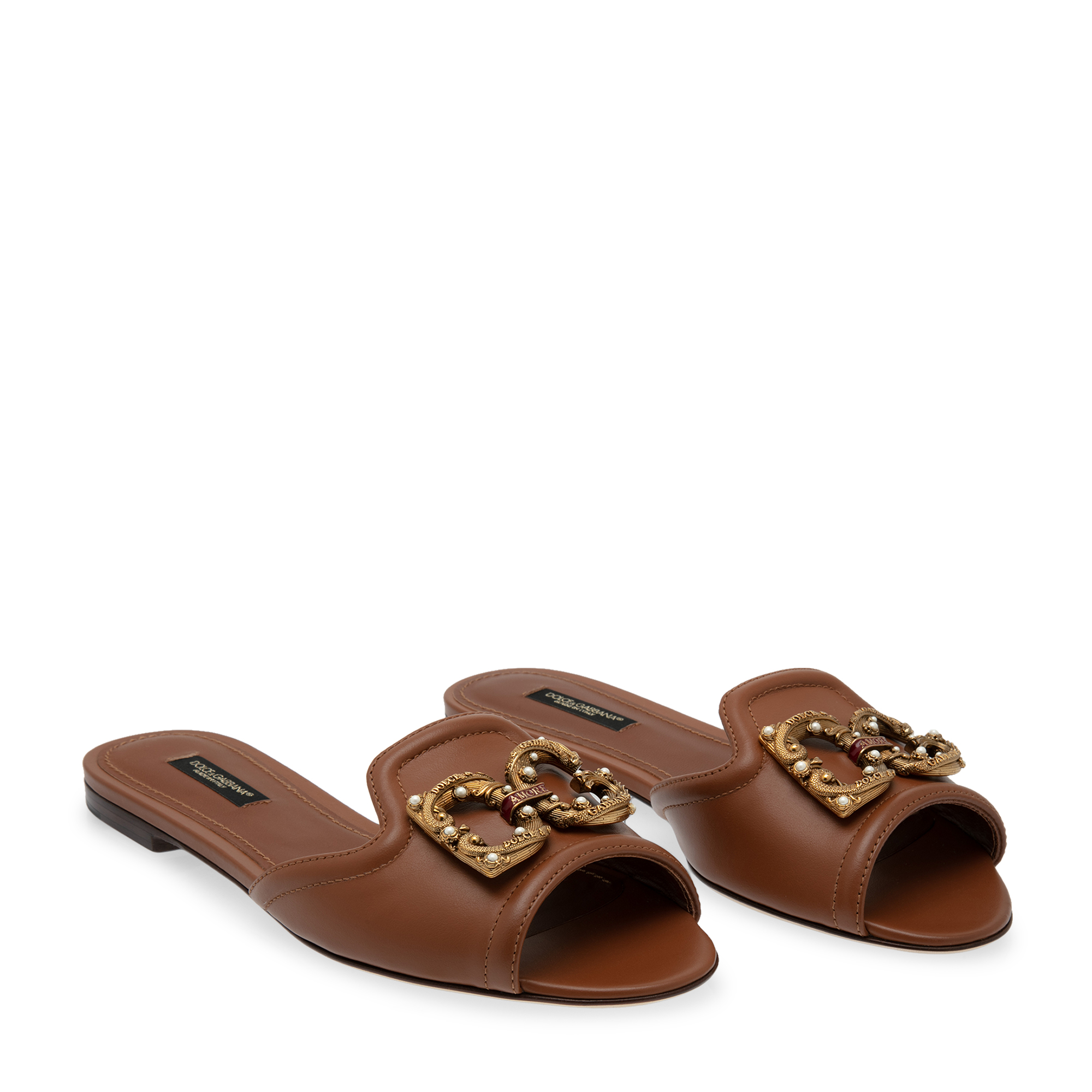 

Amore mules, Brown