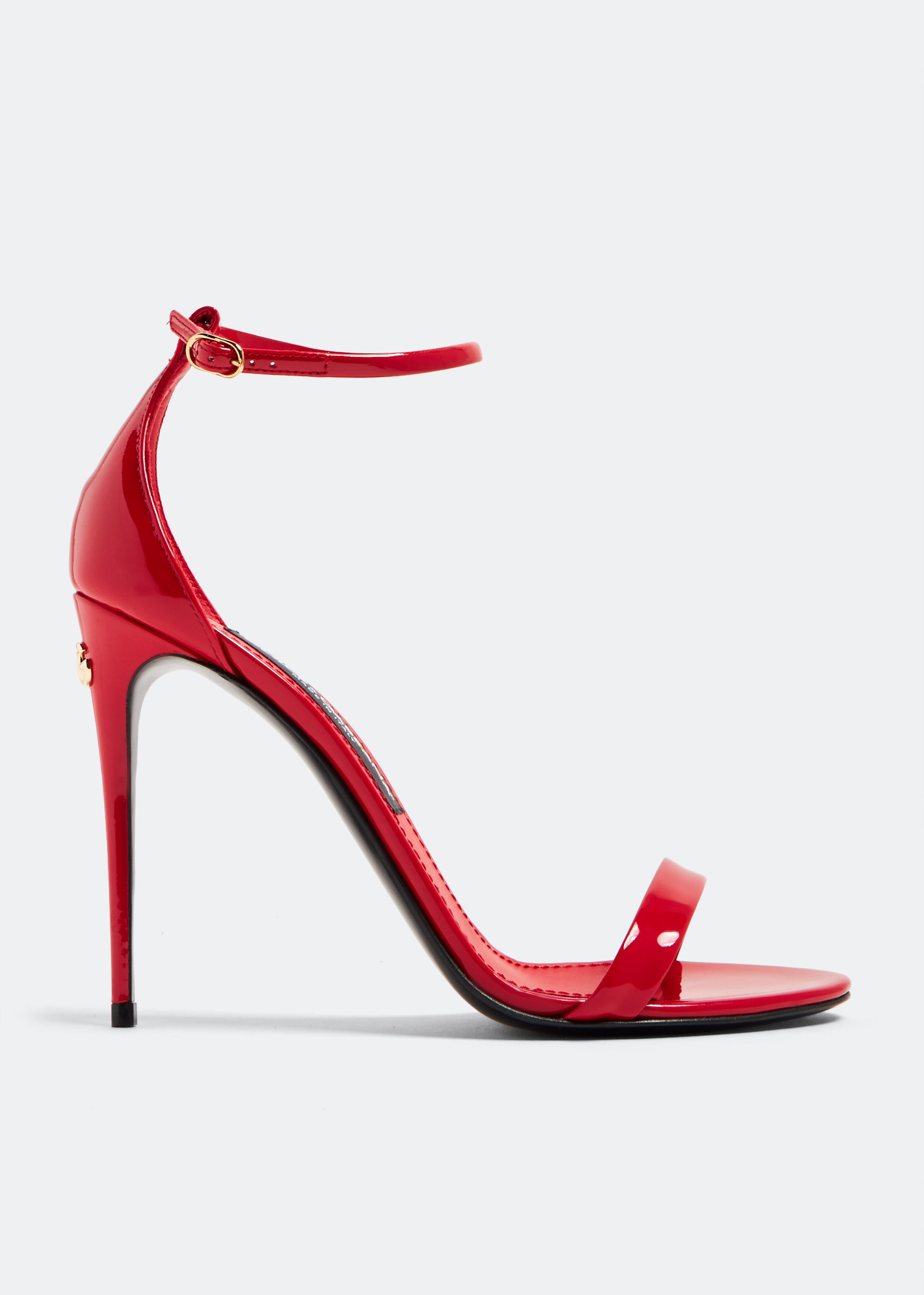 Red ankle strap best sale heels