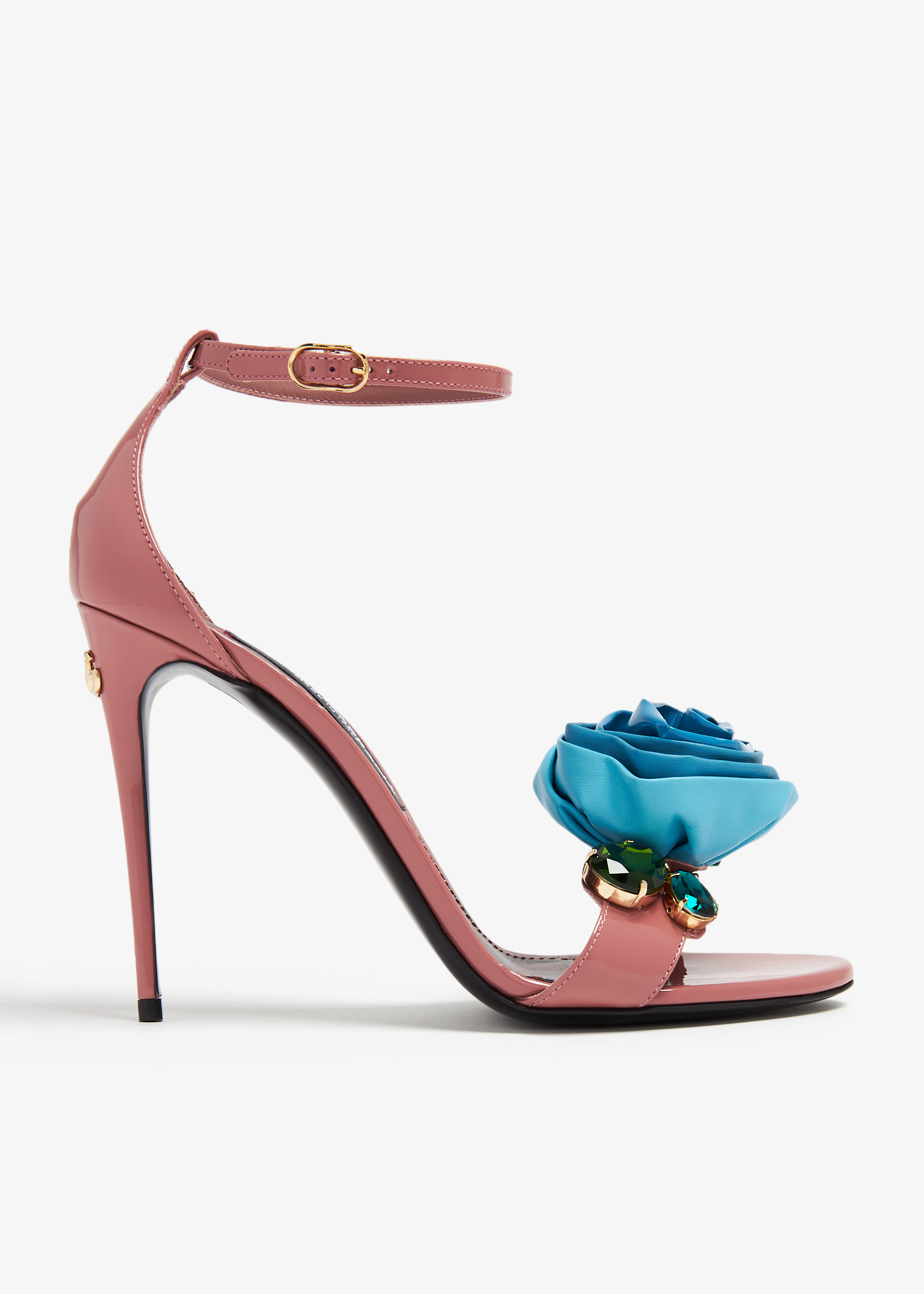

Patent leather sandals, Pink