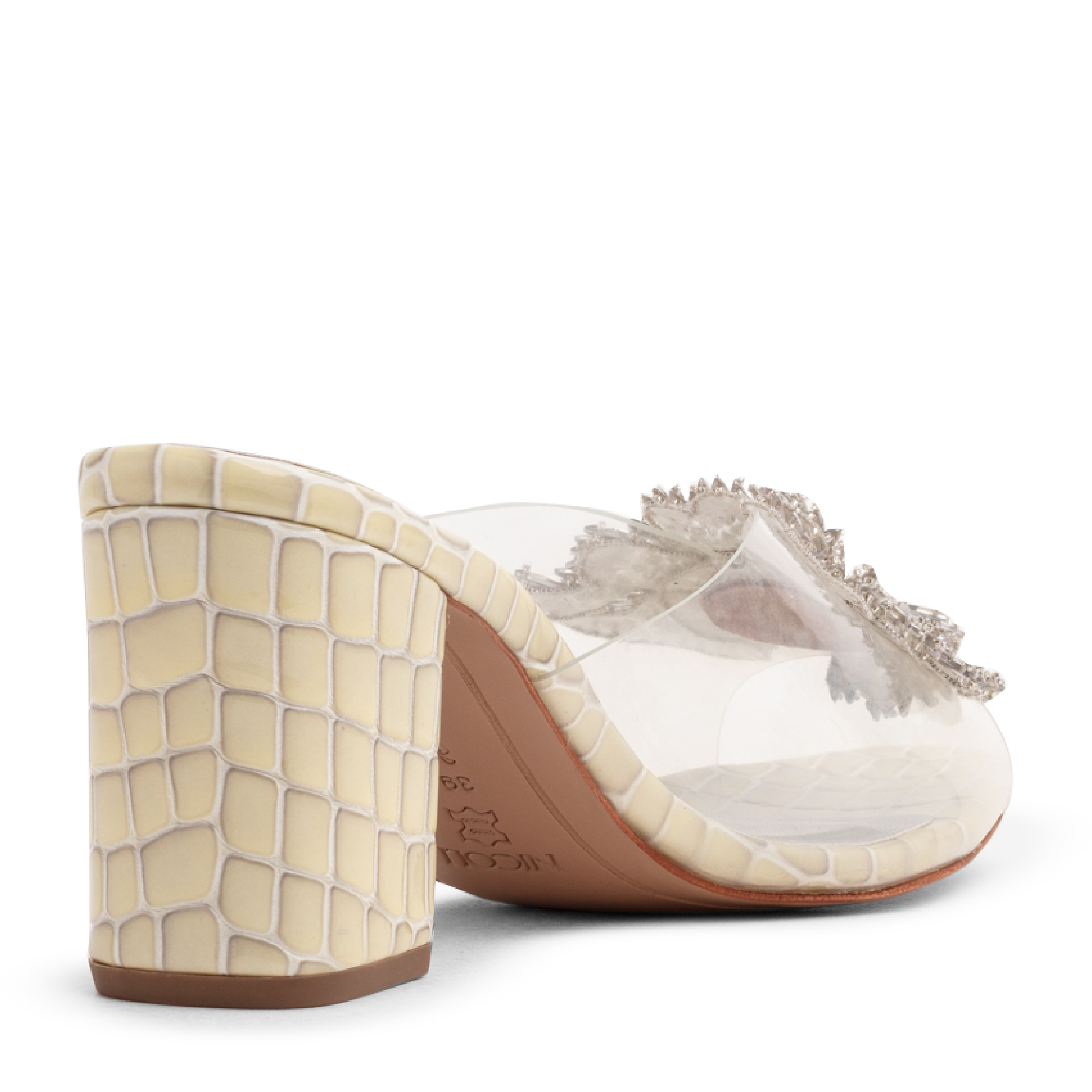 

Creek embellished mules, Beige