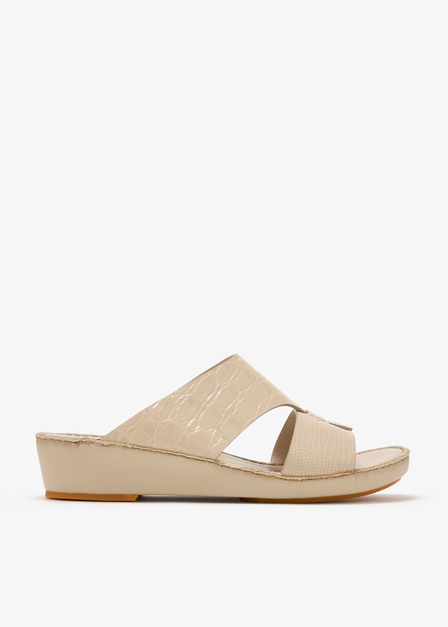

Cinghia Nuovo Duo sandals, Cream
