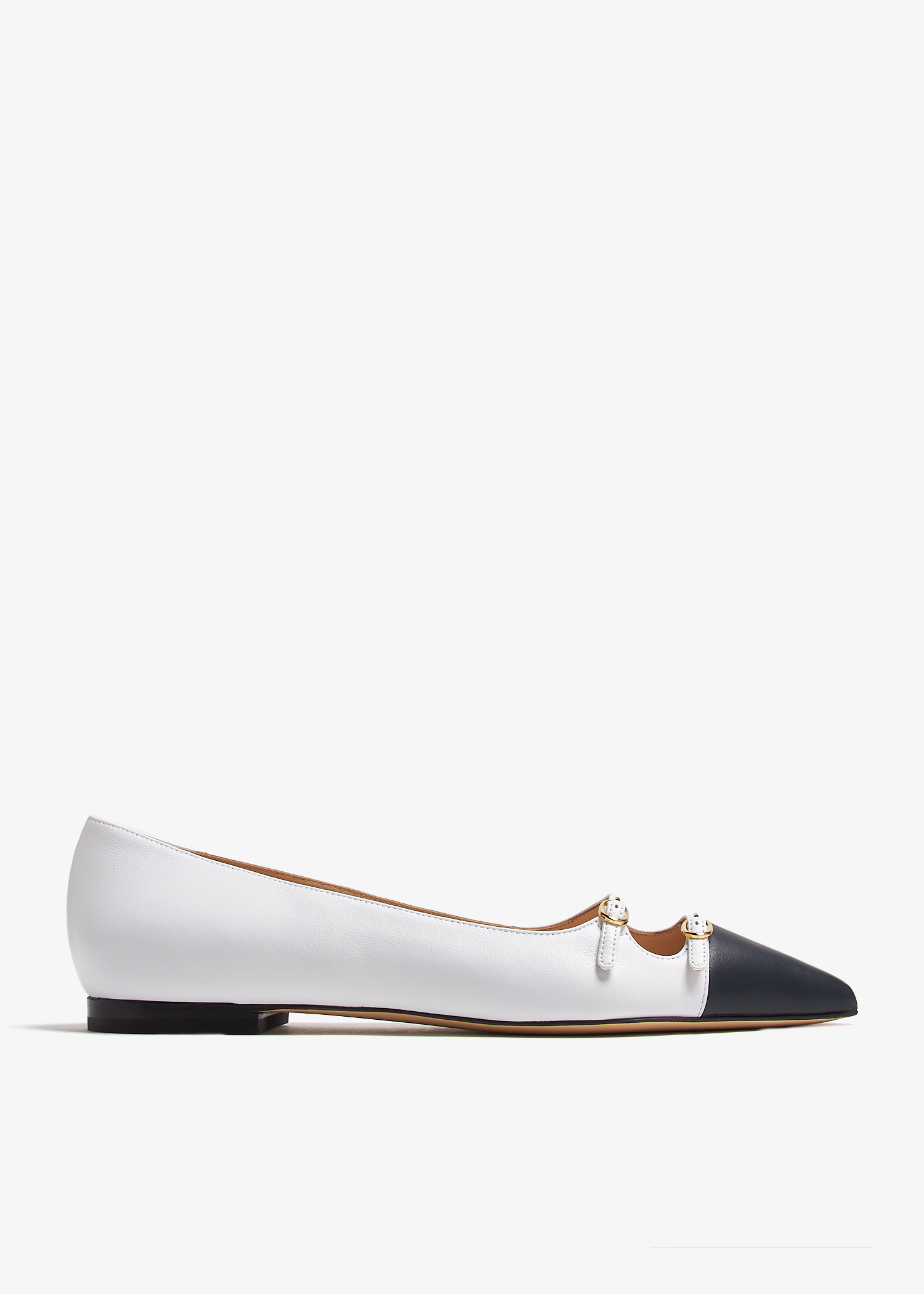 

Caroline ballerinas, White