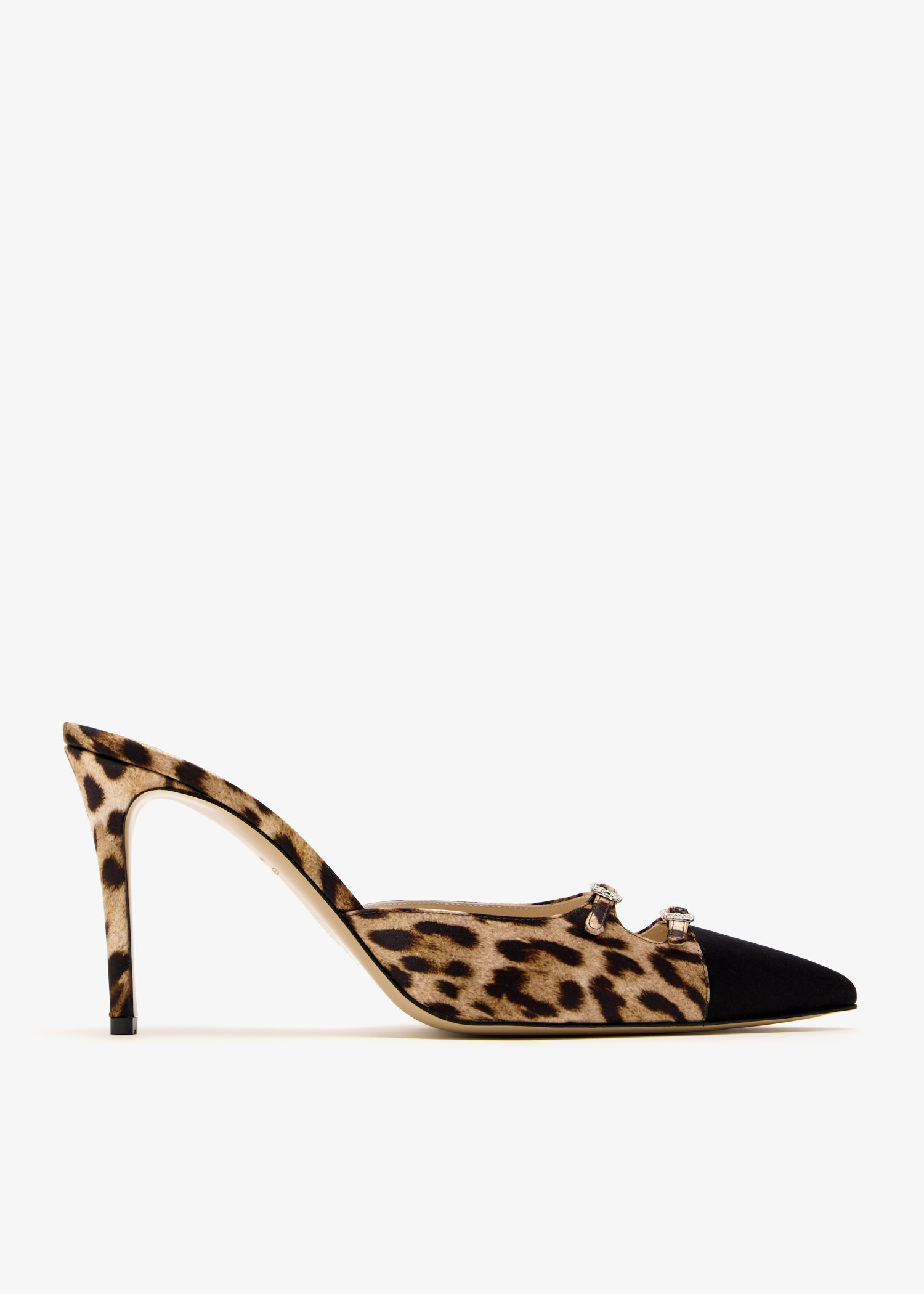 

Caroline 85 mules, Animal printed