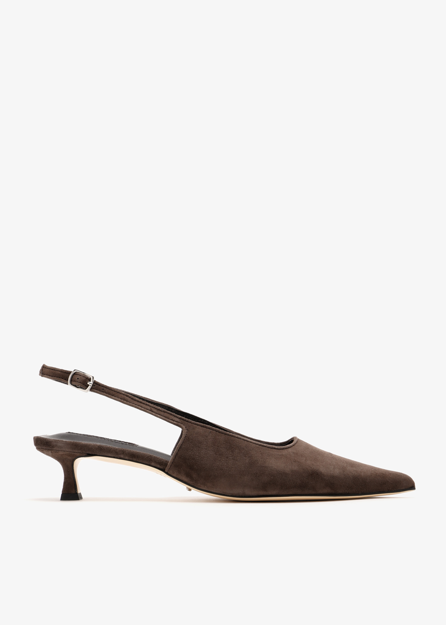

Crush slingback pumps, Brown