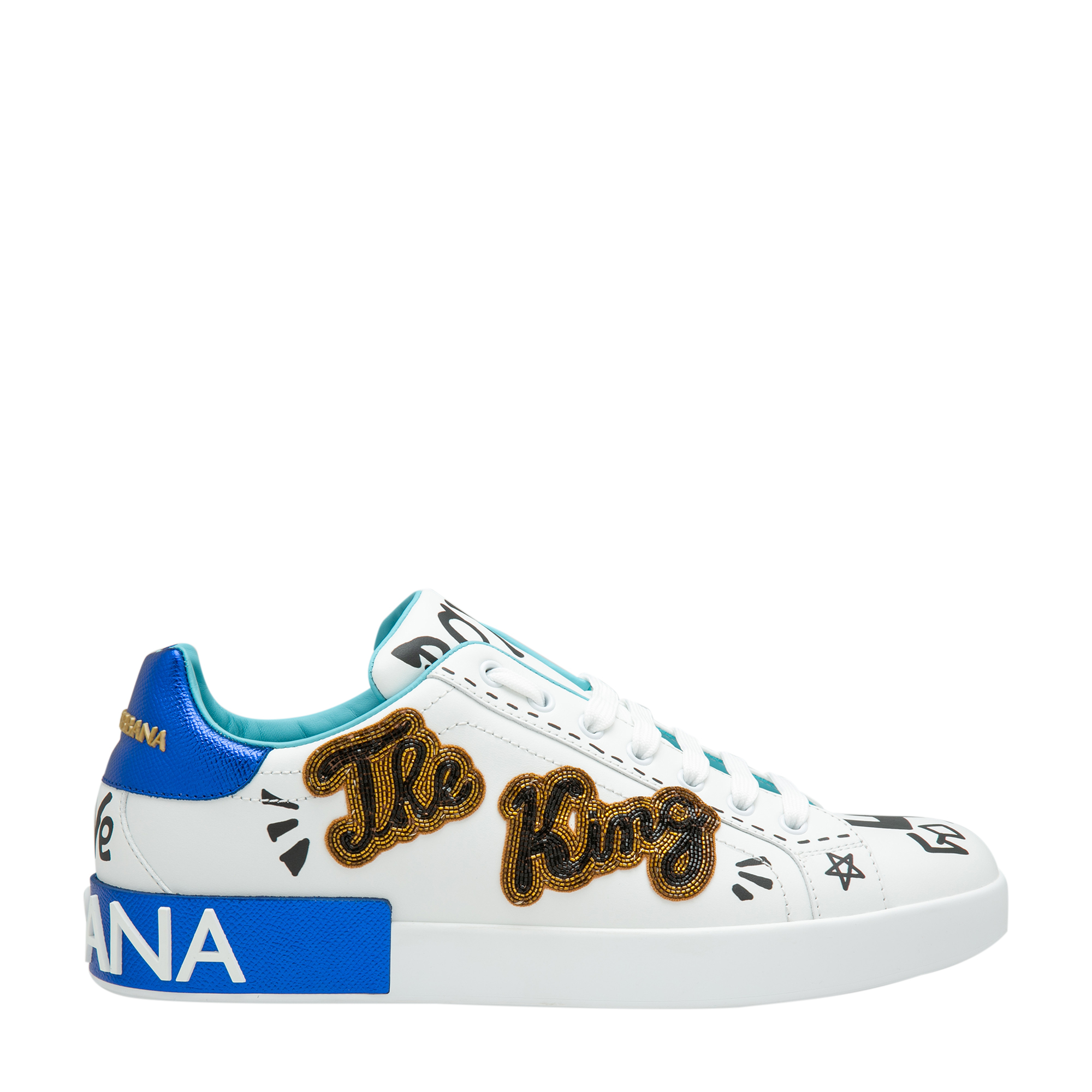 

Leather sneakers, White