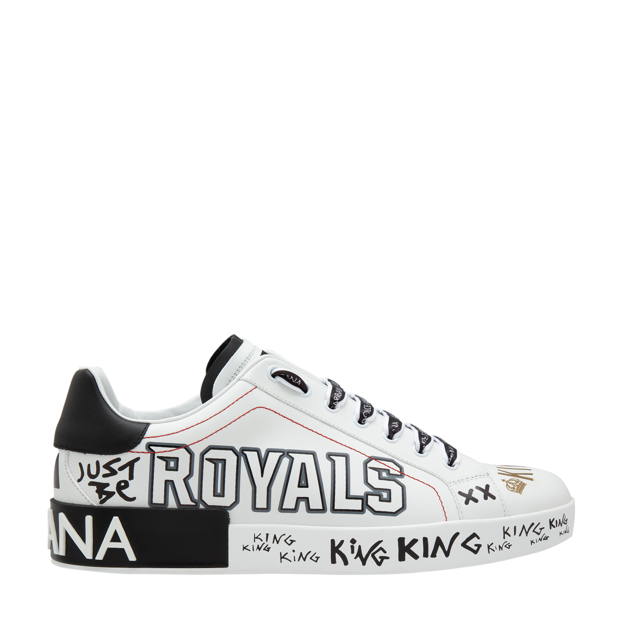 

Leather sneakers, White