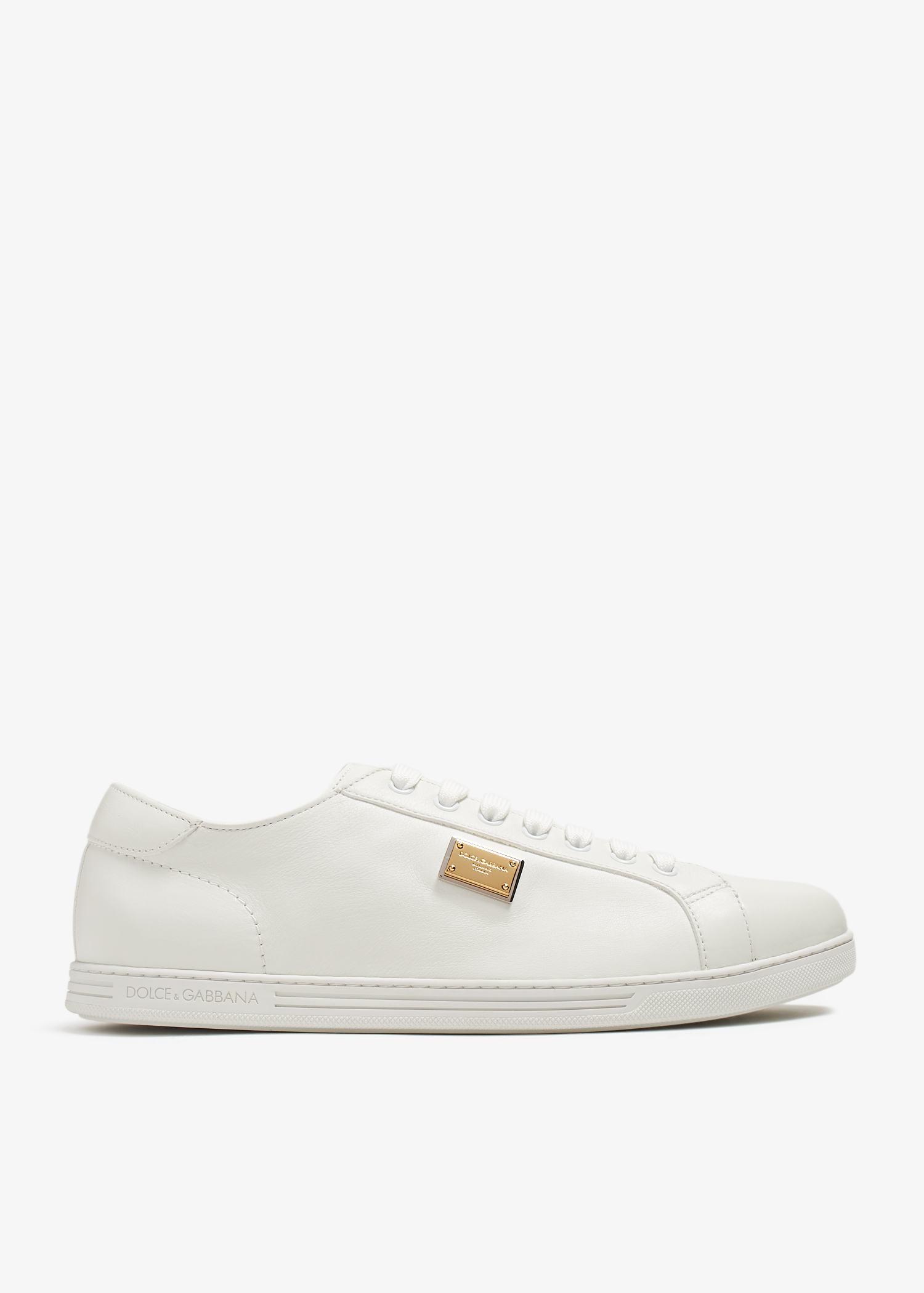 

Saint Tropez calfskin sneakers, White