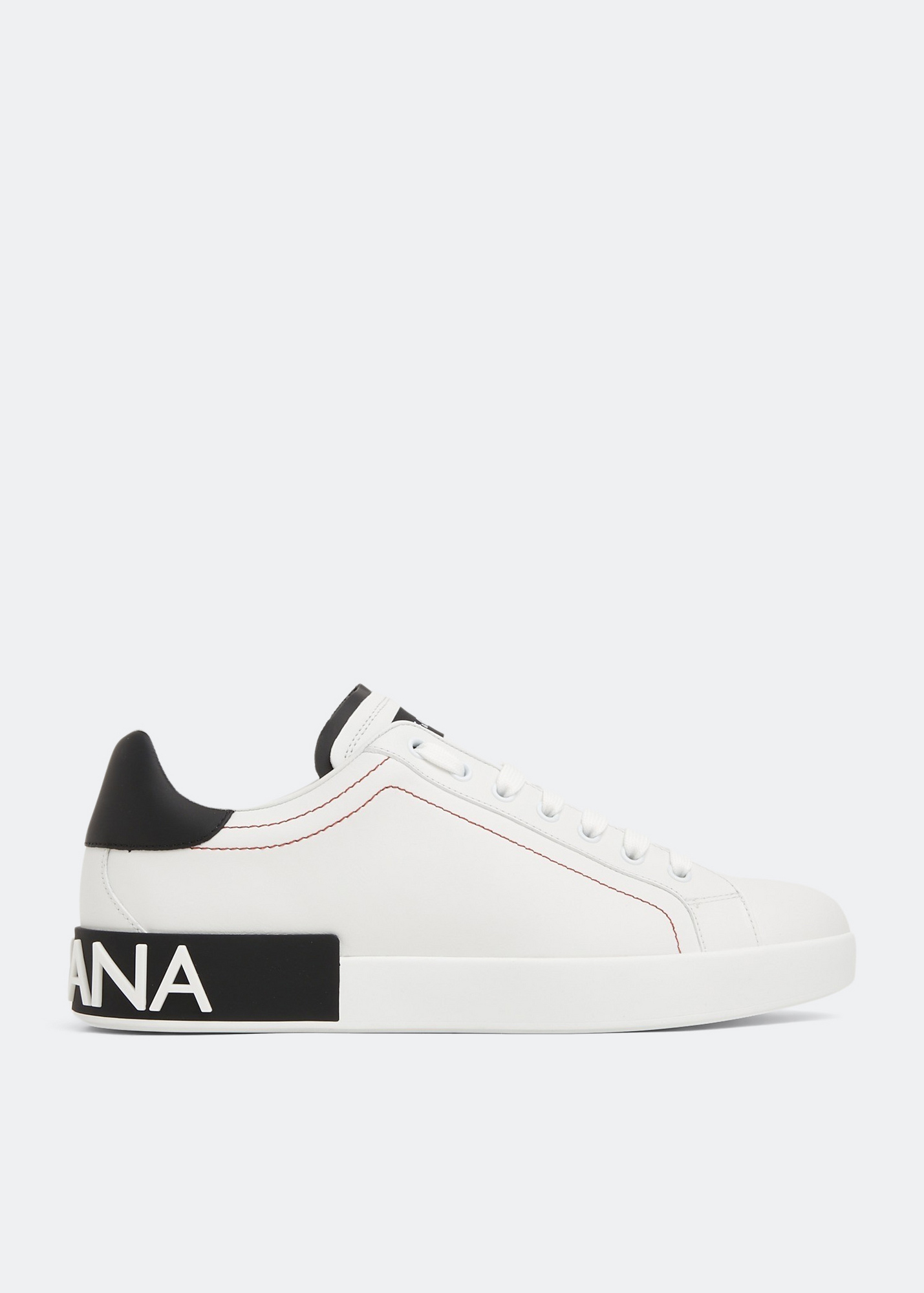 

Portofino calfskin sneakers, White