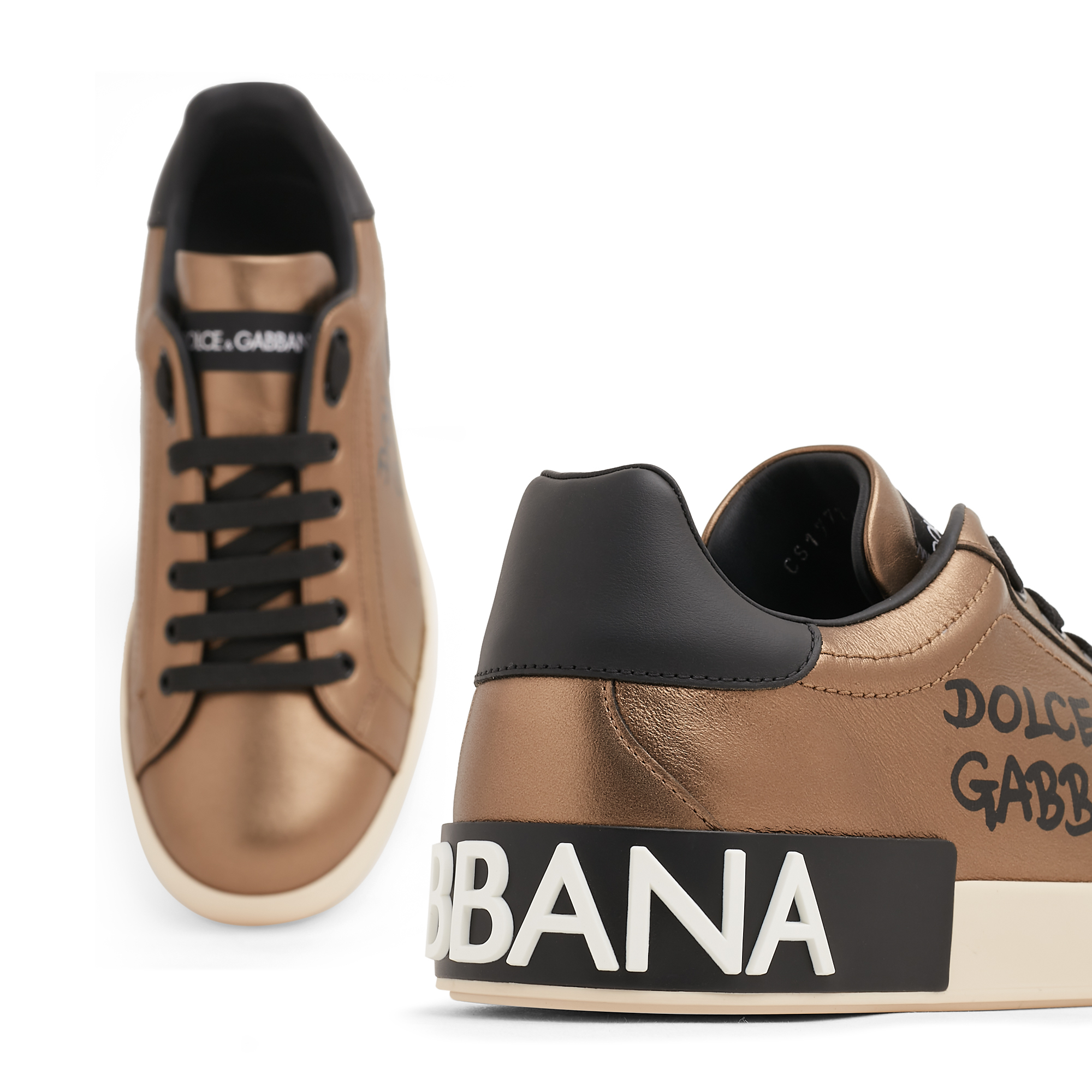 

Portofino sneakers, Metallic