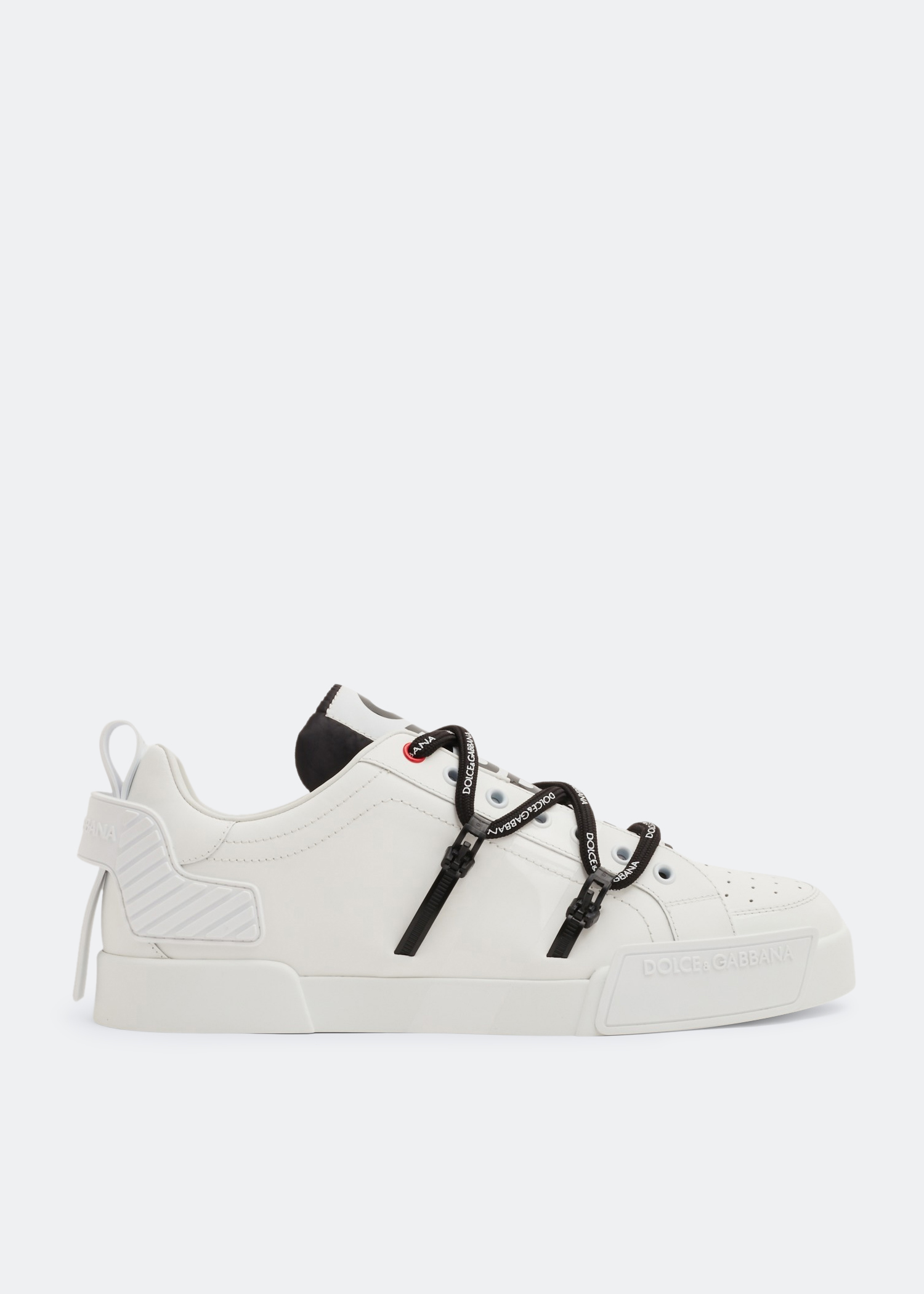 

Portofino calfskin sneakers, White