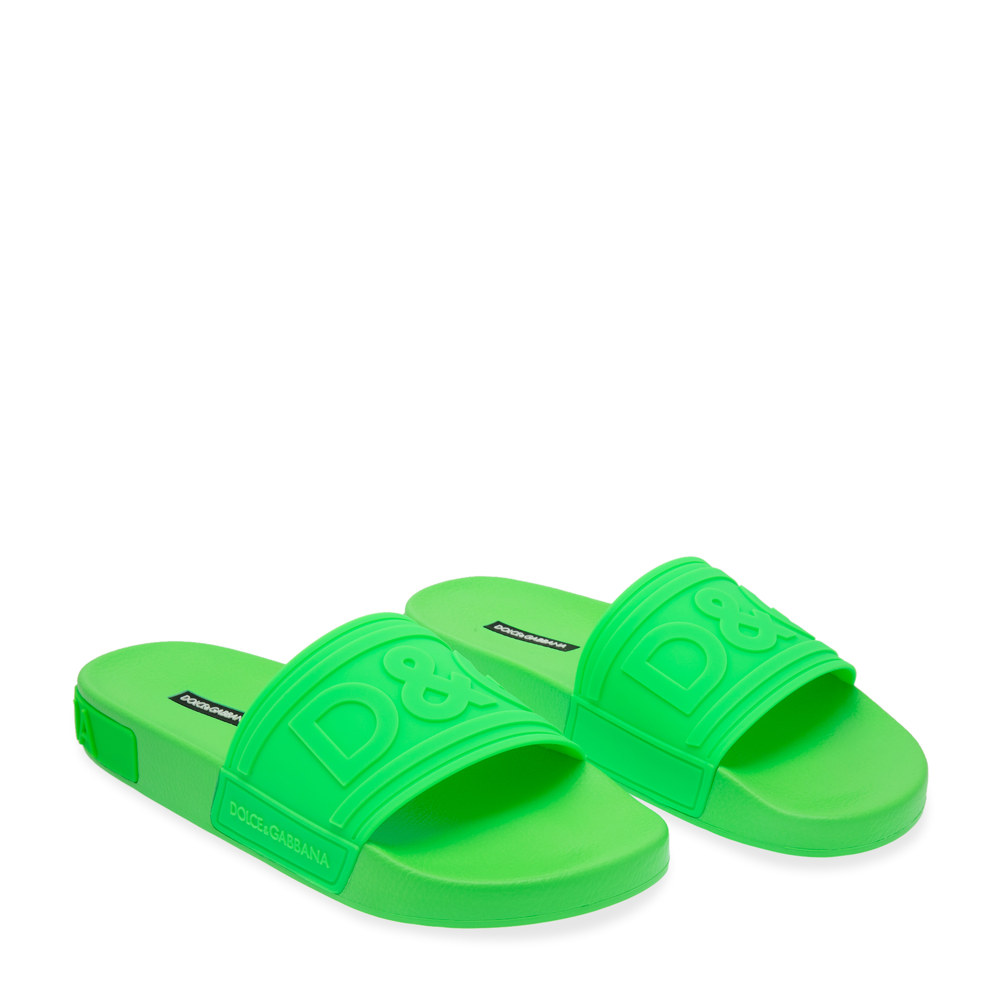 

Beachwear sliders, Green