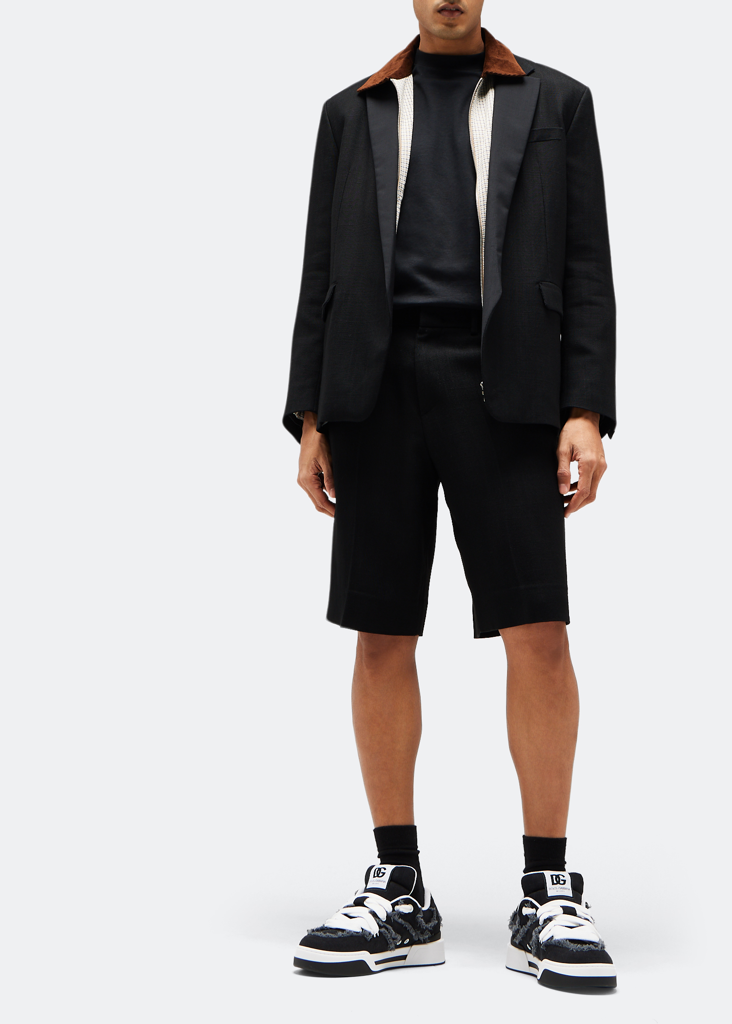 

New Roma sneakers, Black