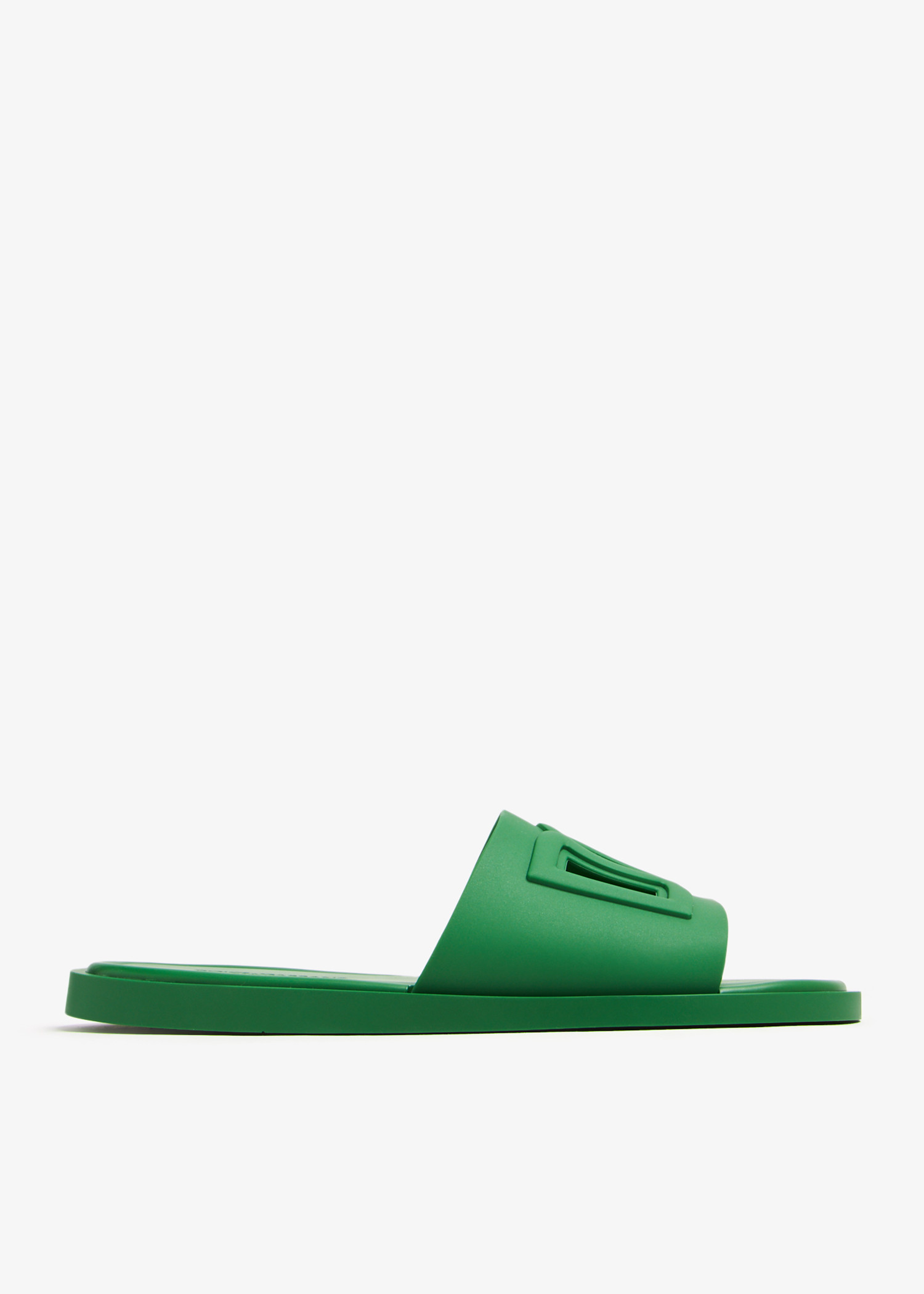

DG logo rubber slides, Green