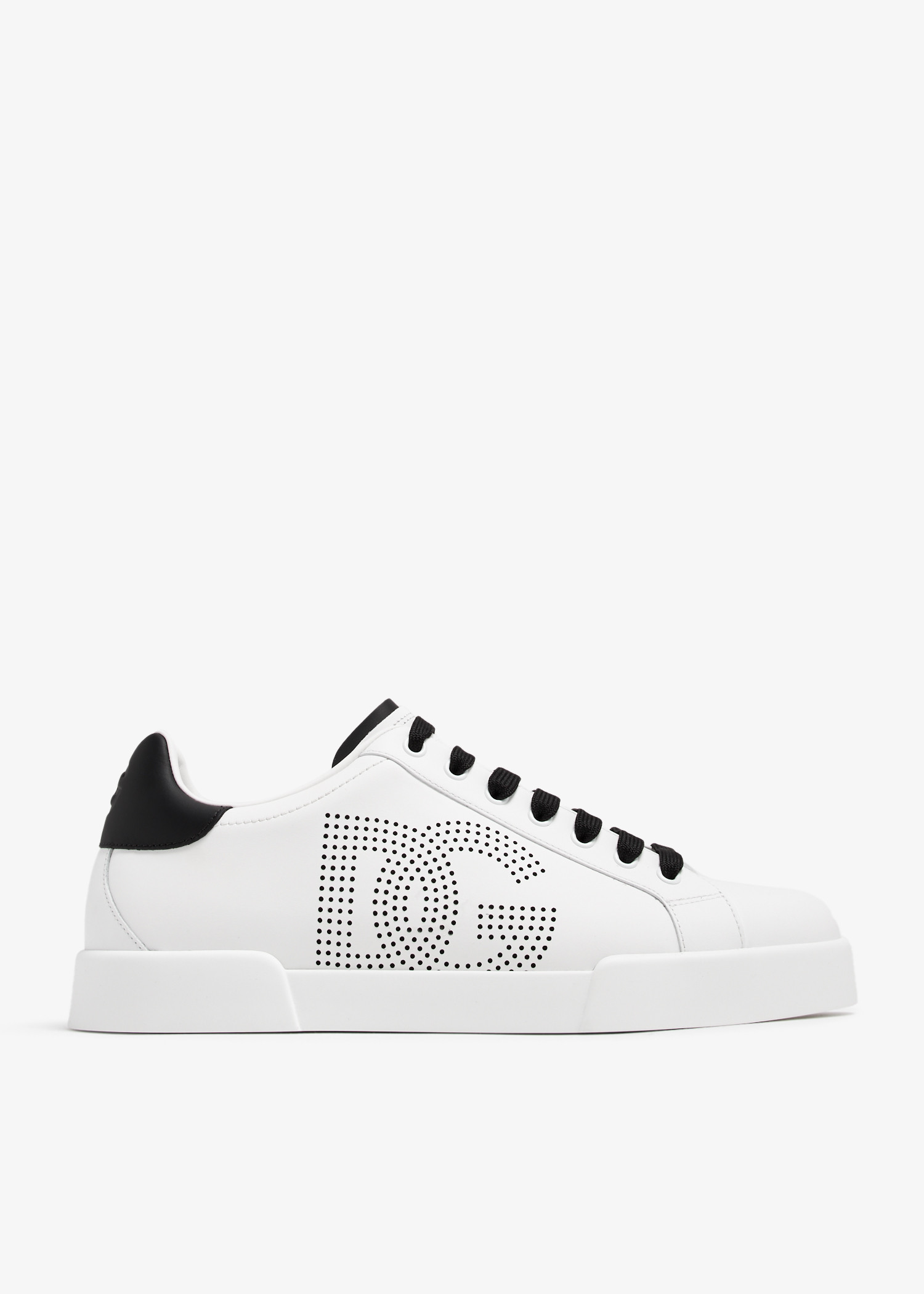 

Portofino calfskin sneakers, White
