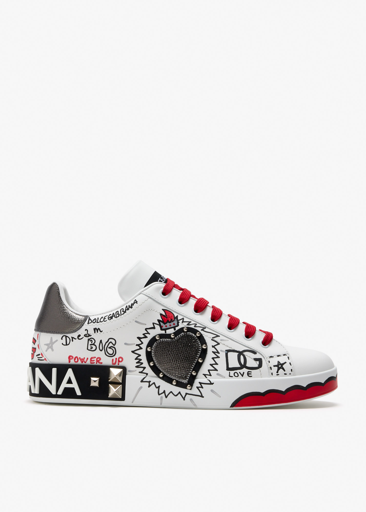 

Portofino calfskin sneakers, Multicolored