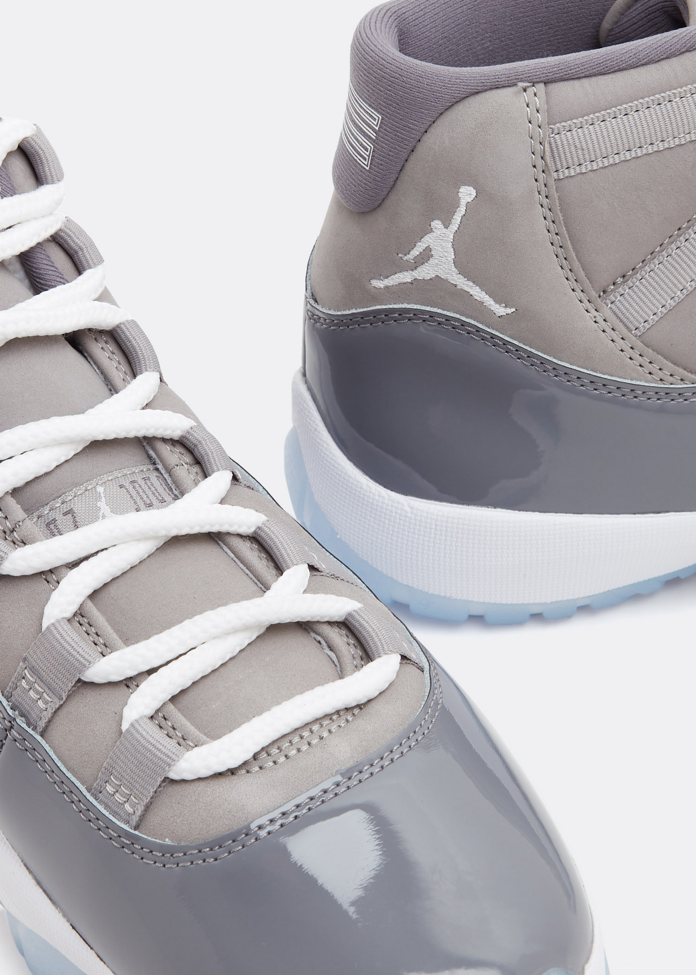Jordan 11 online grey high top