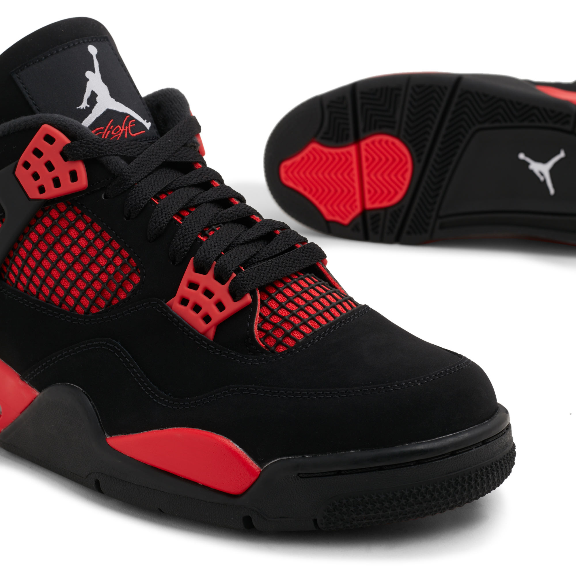 

Air Jordan 4 'Red Thunder' sneakers, Black