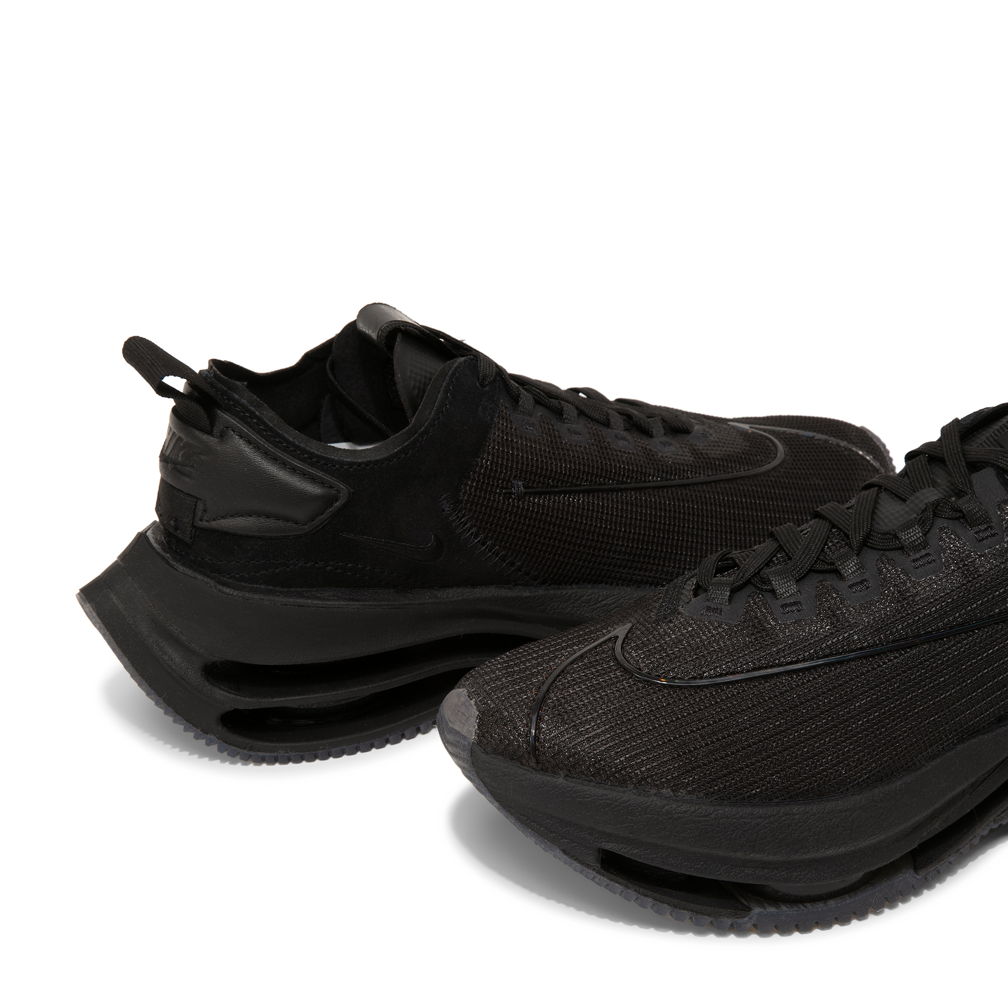 

Zoom double-stacked sneakers, Black