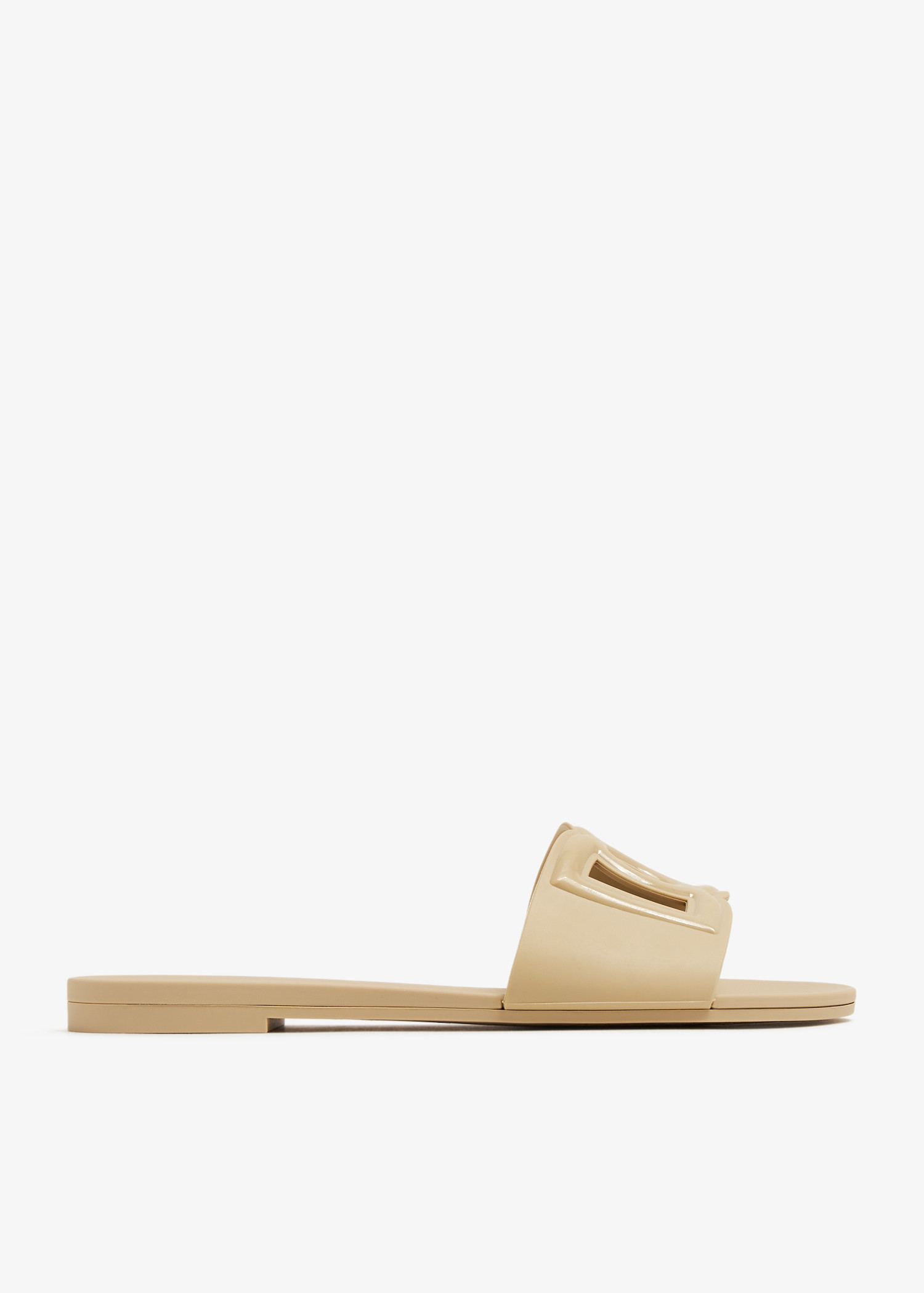 

DG rubber slides, Beige
