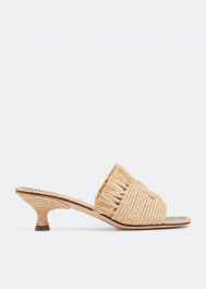 eleanor leather mules