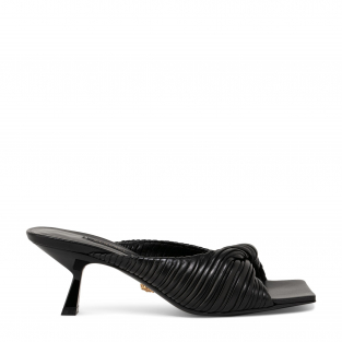 versace plisse mules