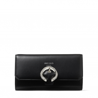 Leather chain wallet 
