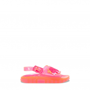 Butterfly jelly slide sandals