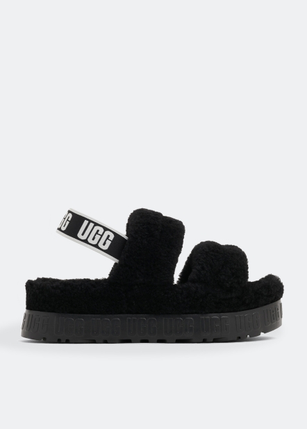 white ugg slippers