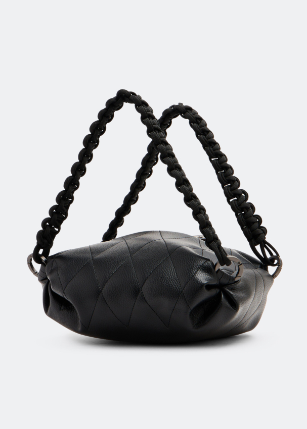 0711 Tbilisi Quilted Nino small tote bag for Women Black in UAE Level Shoes