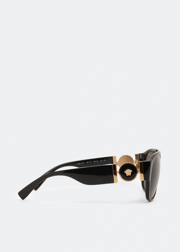 Versace Medusa Medallion Pilot sunglasses for Men Black in UAE