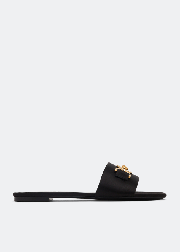 Versace Medusa '95 flat sandals for Women Black in UAE Level Shoes
