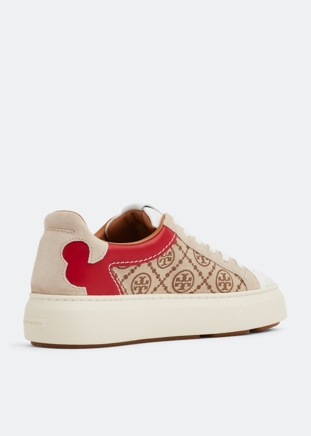 Tory Burch T Monogram Ladybug sneakers for Women - Red in UAE | Level Shoes