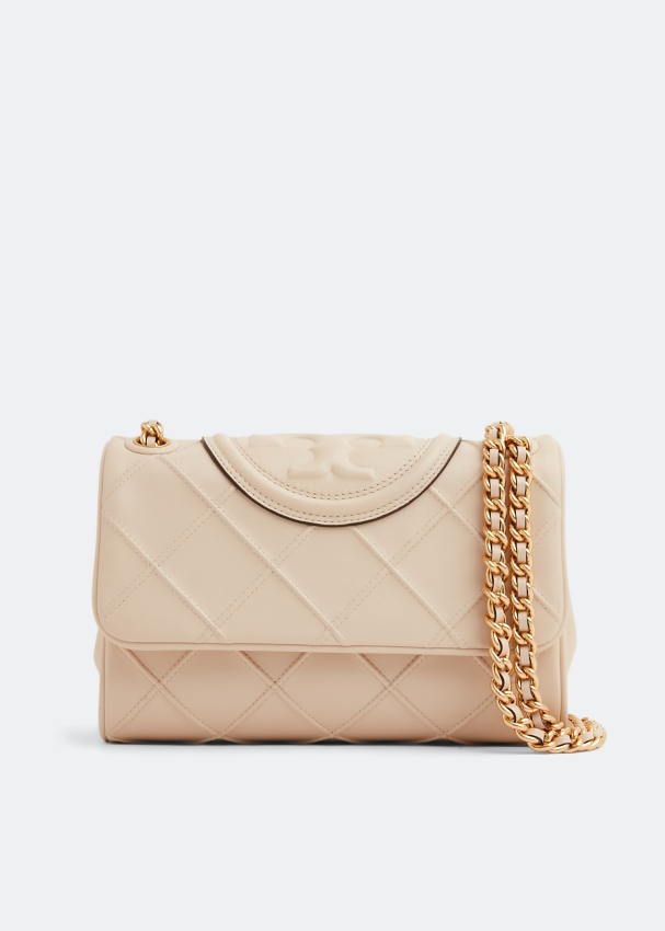 Tory Burch Fleming small convertible shoulder bag for Women Beige in