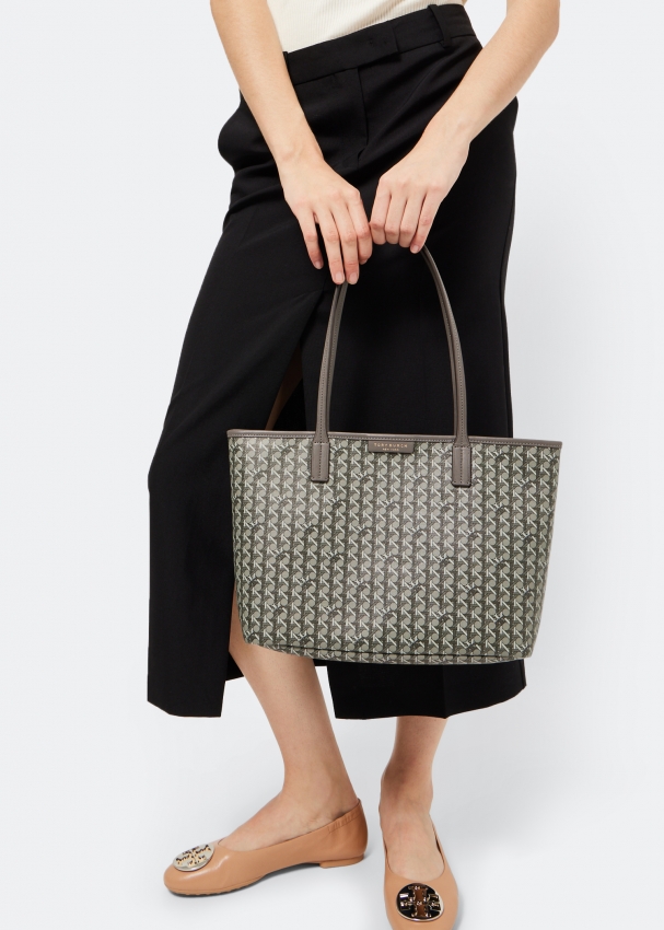 Tory Burch Small Ever-Ready tote bag for Women - Grey in UAE | Level Shoes