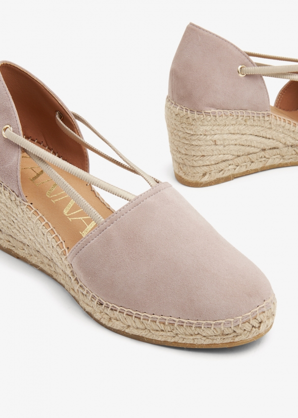 Kanna Ante espadrille wedges for Women Beige in UAE Level Shoes
